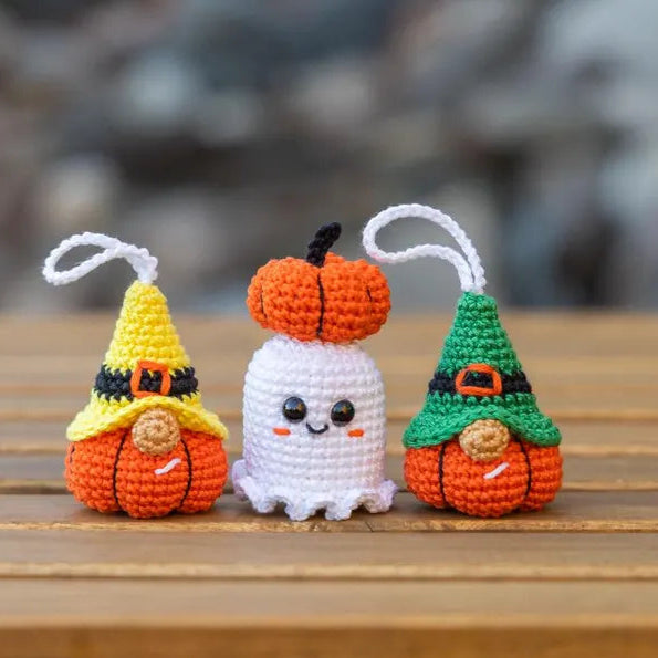 Keychain small Ghost with Pumpkin