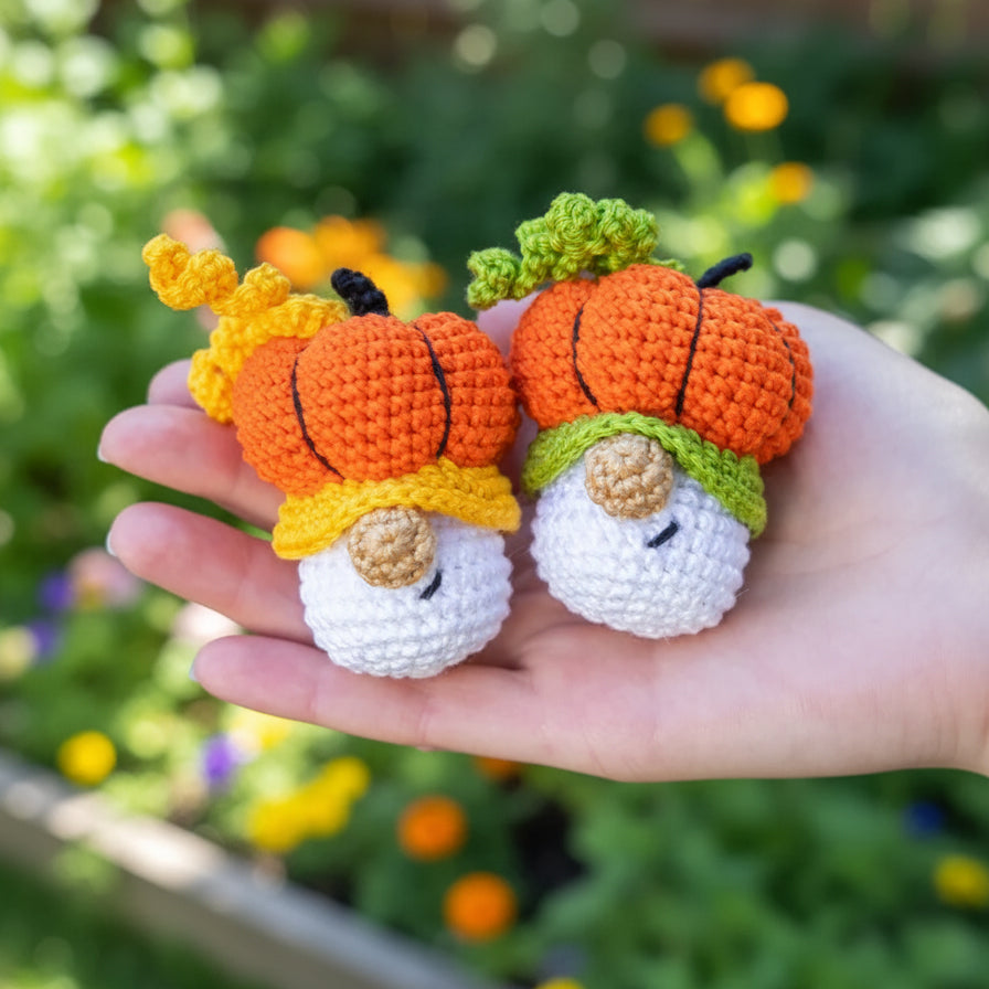 Halloween Crochet keychain Patterns with Tutorial Videos Bundle