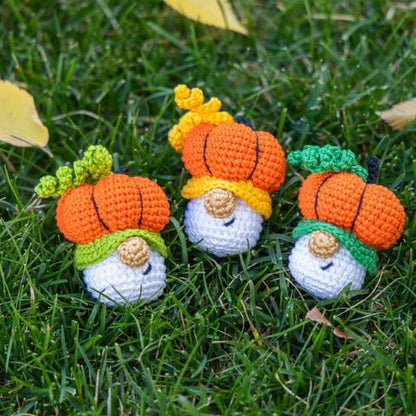 Halloween Crochet keychain Patterns with Tutorial Videos Bundle